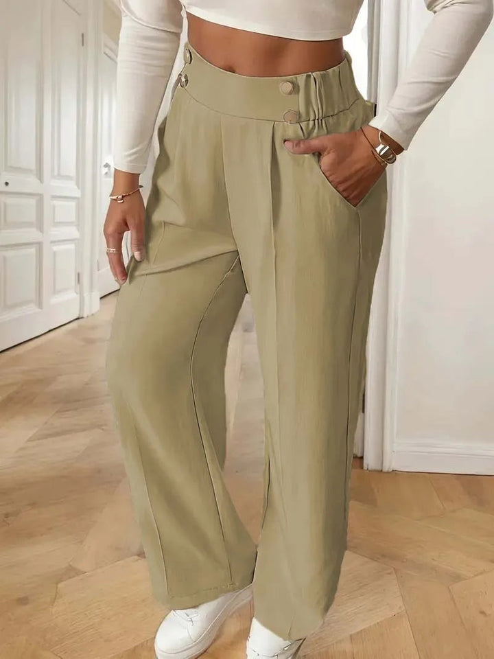Margaux Button Waist Pant