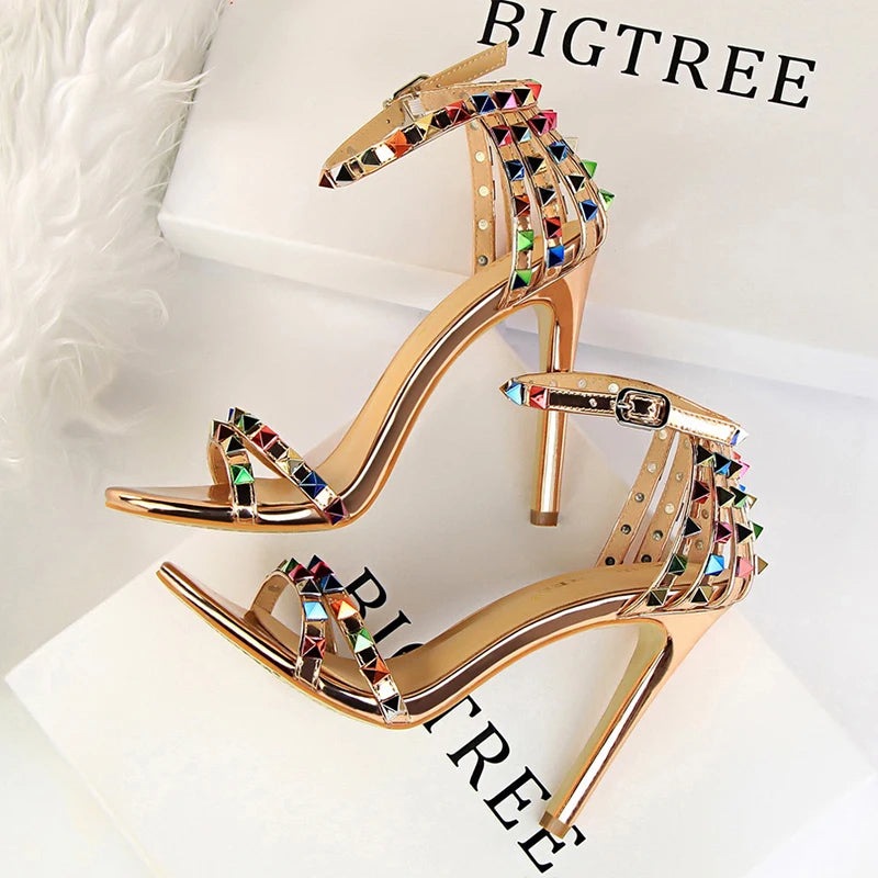Gleam Theory Studded Stiletto