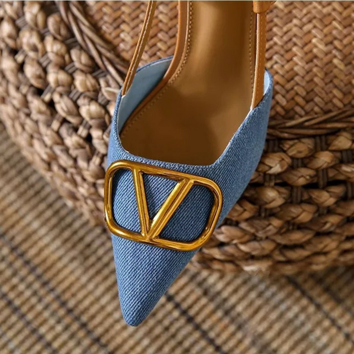 Valentina Slingback Stiletto Heel