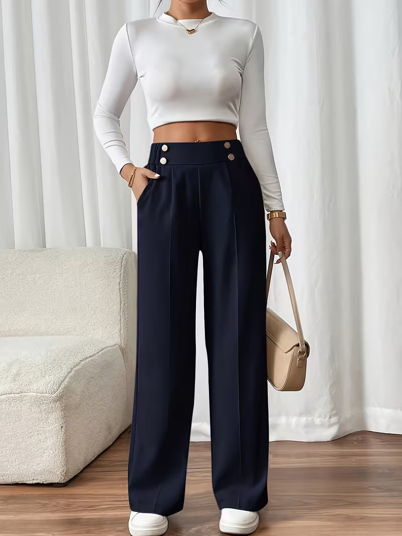 Margaux Button Waist Pant