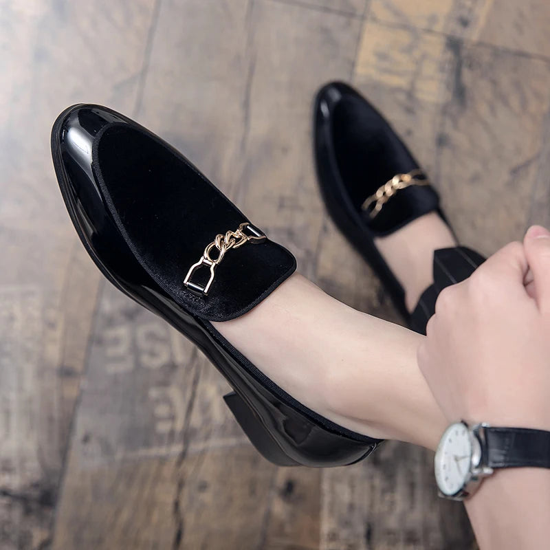 Gatsby Velvet Loafer