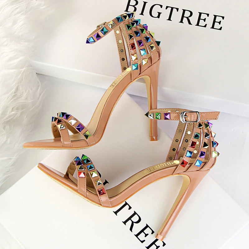 Gleam Theory Studded Stiletto