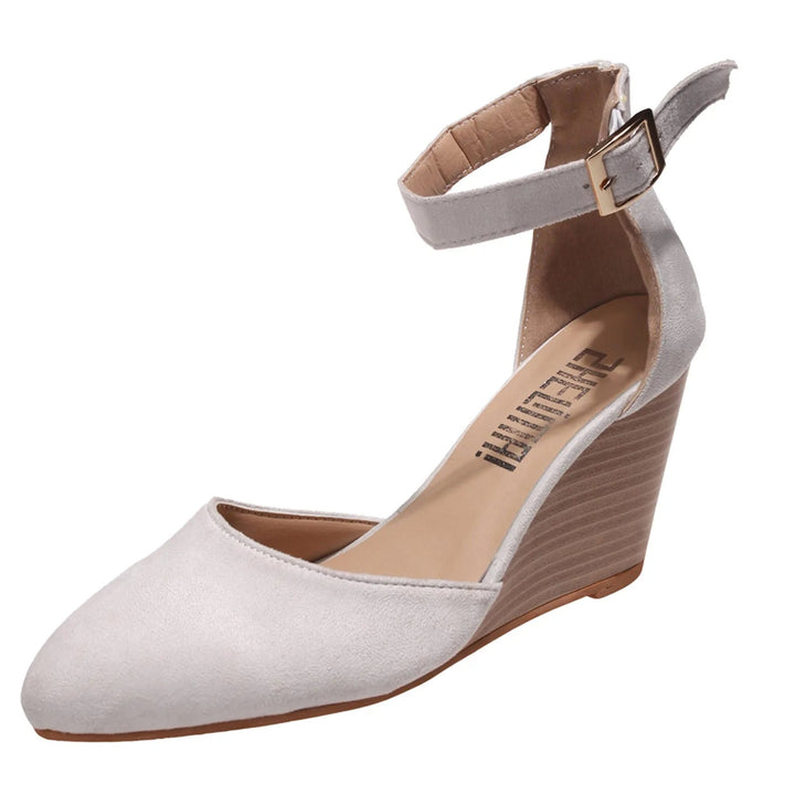 Seraphina Suede Wedge Heel