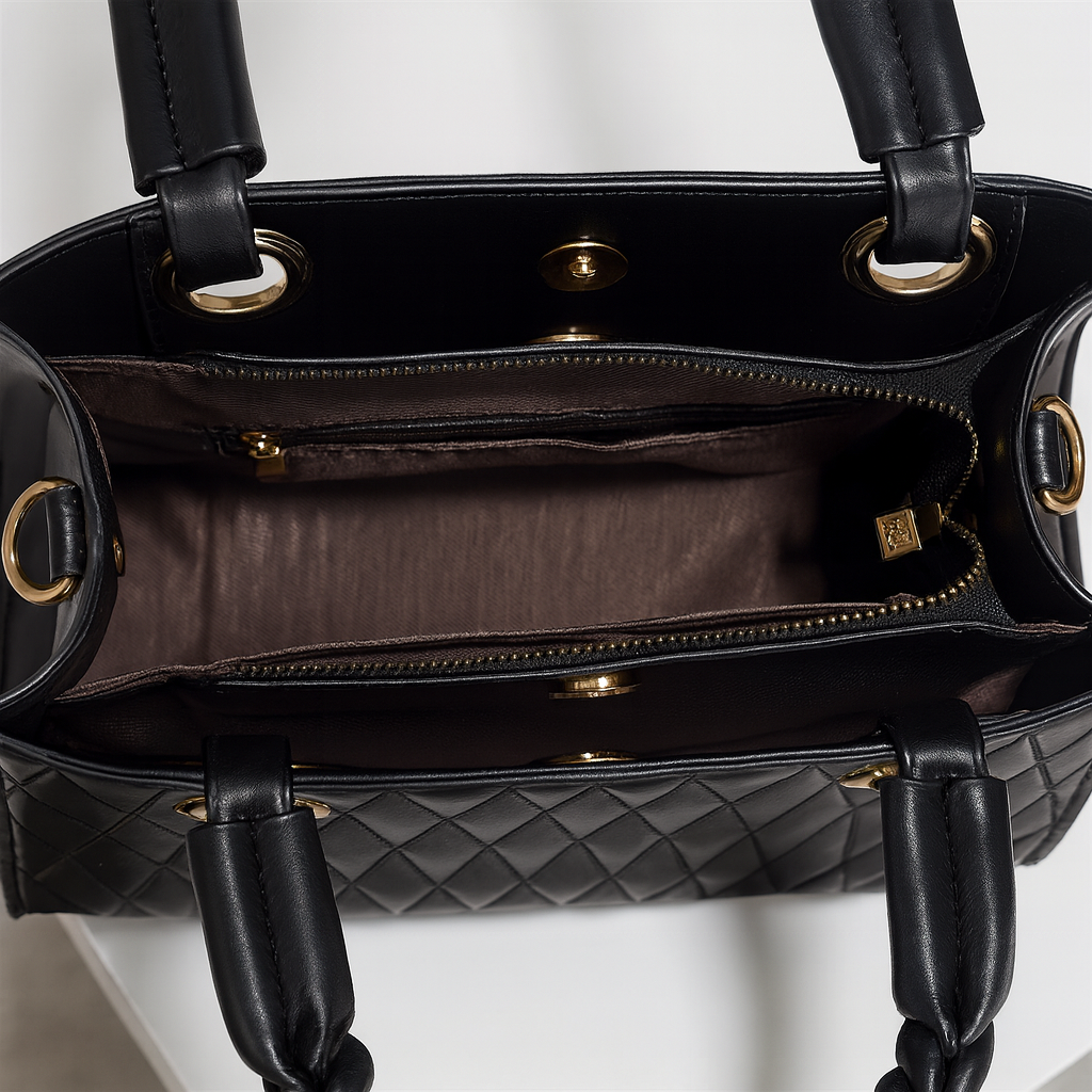 Madeleine Diamond Quilted Handbag