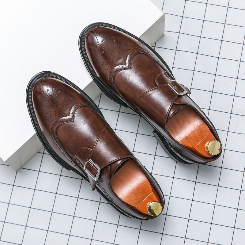 Sarto Buckle Dress Shoes