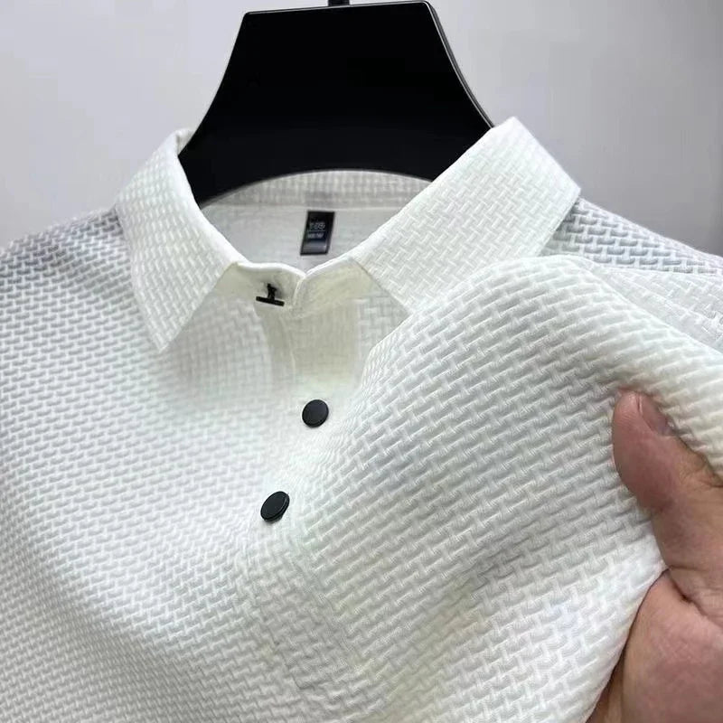 Lassiter Textured Weave Polo
