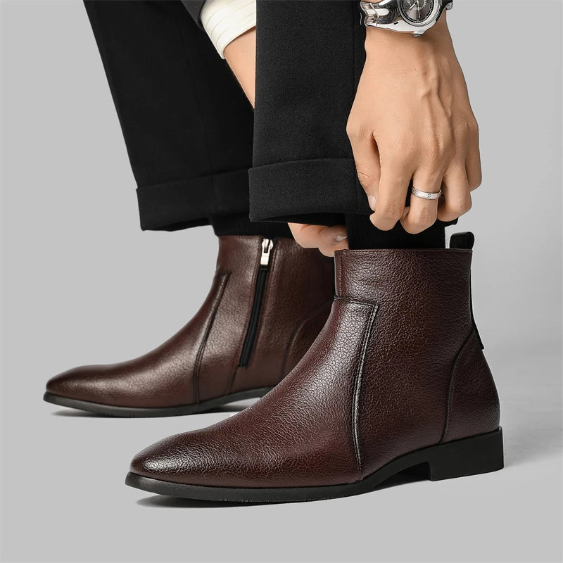 Mavren Genuine Leather Boots