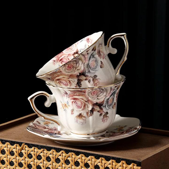 Golden Rose Ceramic Set