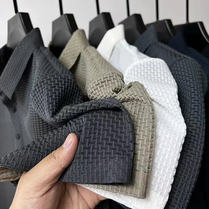 Lassiter Textured Weave Polo