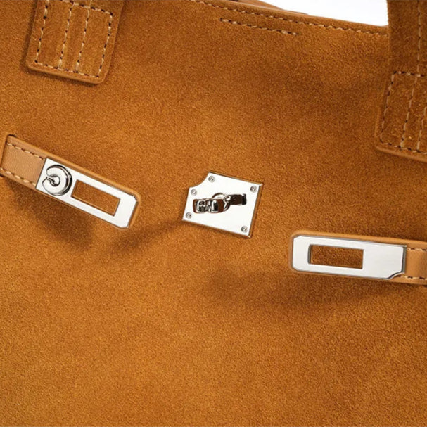 Melania Mini Suede Tote