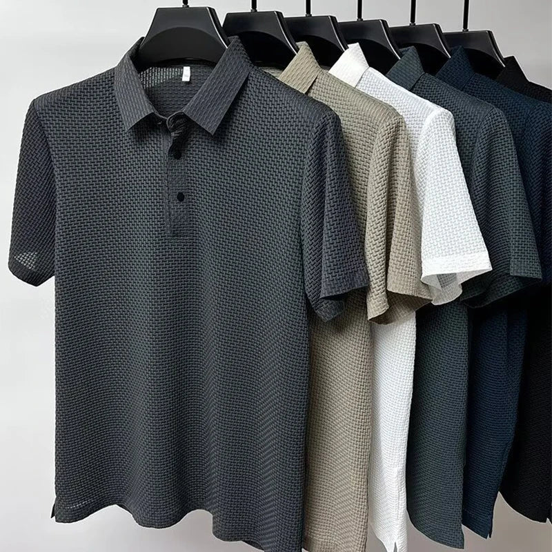 Lassiter Textured Weave Polo
