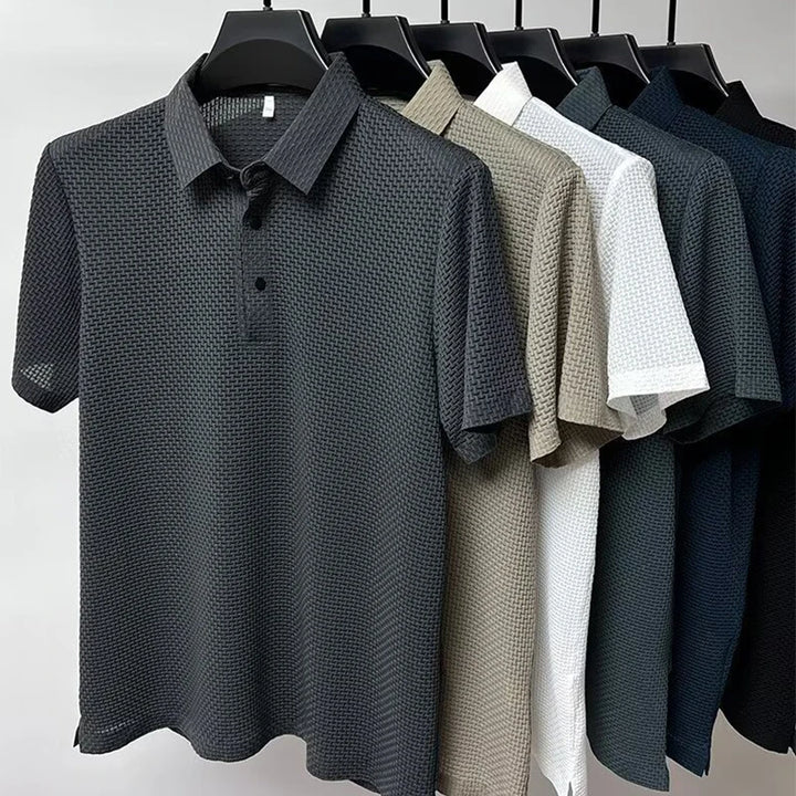 Lassiter Textured Weave Polo