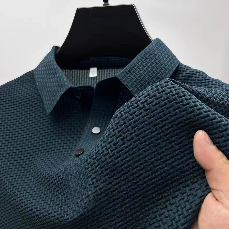 Lassiter Textured Weave Polo