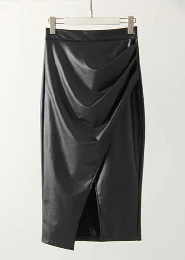 Maeve Leather Skirt