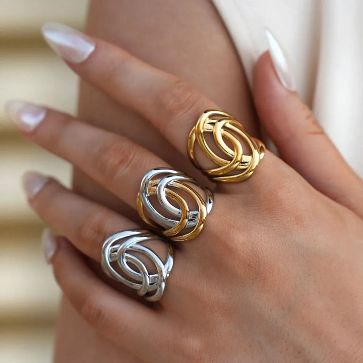 Contour Echo Ring
