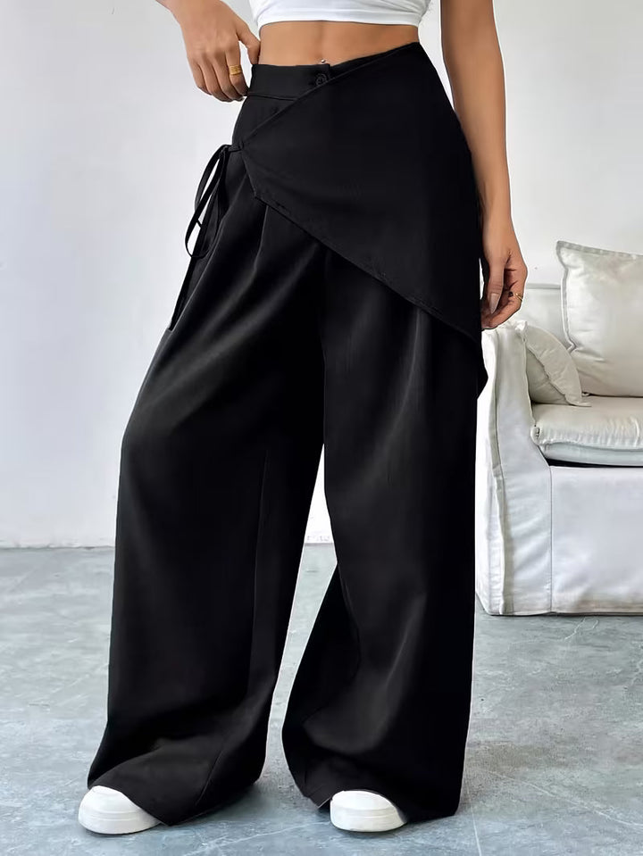 Vivia Wrap-Front Pant