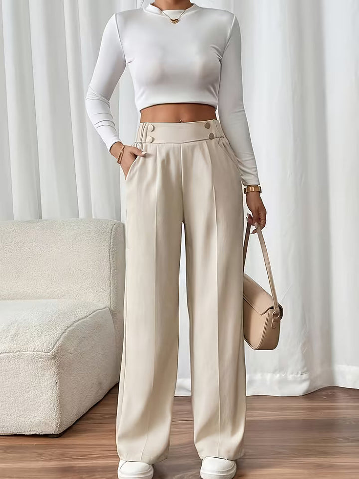 Margaux Button Waist Pant