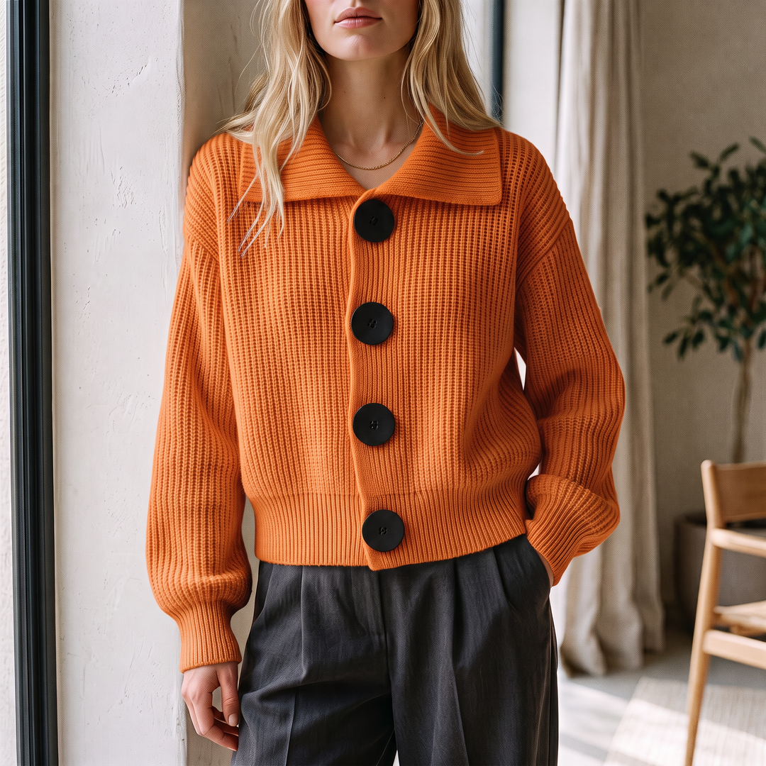 Florence Collared Cardigan