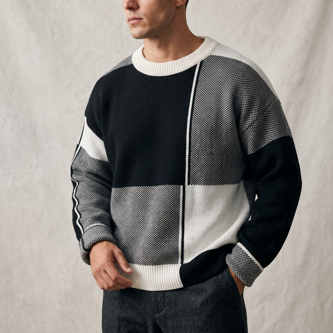Brixton Block Knit Sweater
