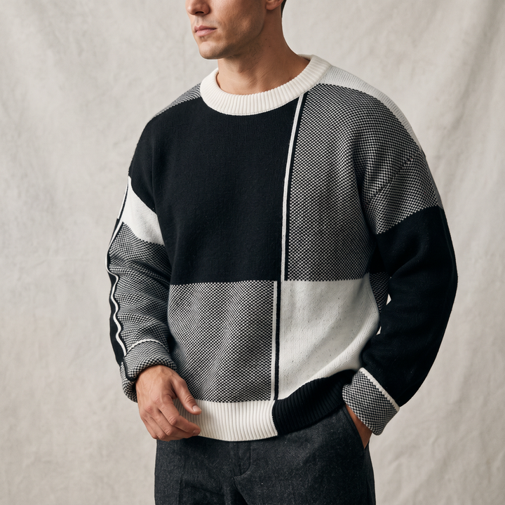 Brixton Block Knit Sweater
