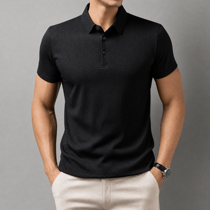 Lassiter Textured Weave Polo