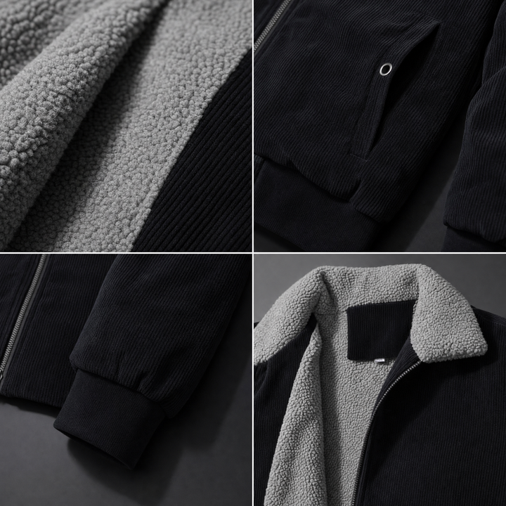 Mercer Corduroy Sherpa Jacket