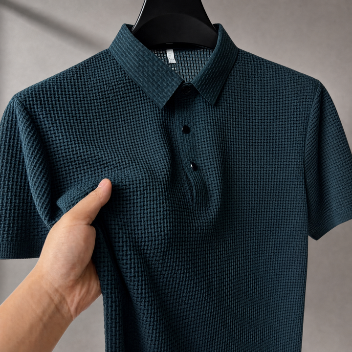 Lassiter Textured Weave Polo