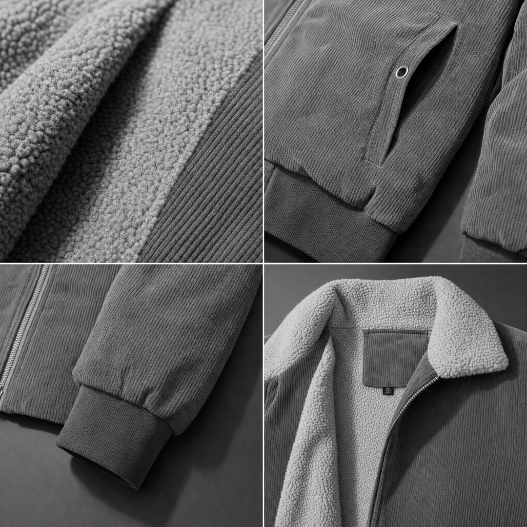 Mercer Corduroy Sherpa Jacket