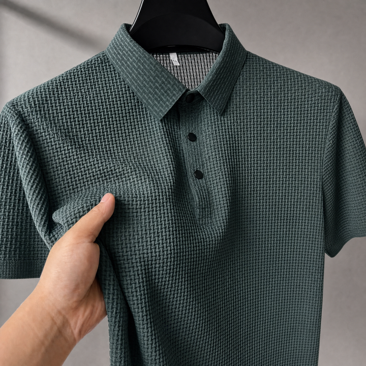 Lassiter Textured Weave Polo