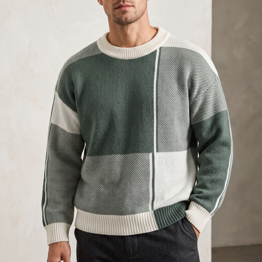Brixton Block Knit Sweater