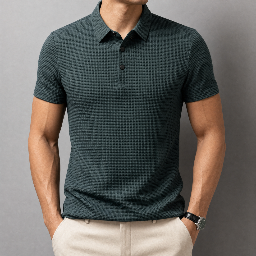 Lassiter Textured Weave Polo