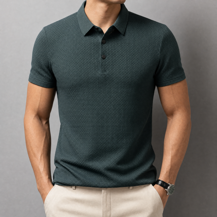 Lassiter Textured Weave Polo