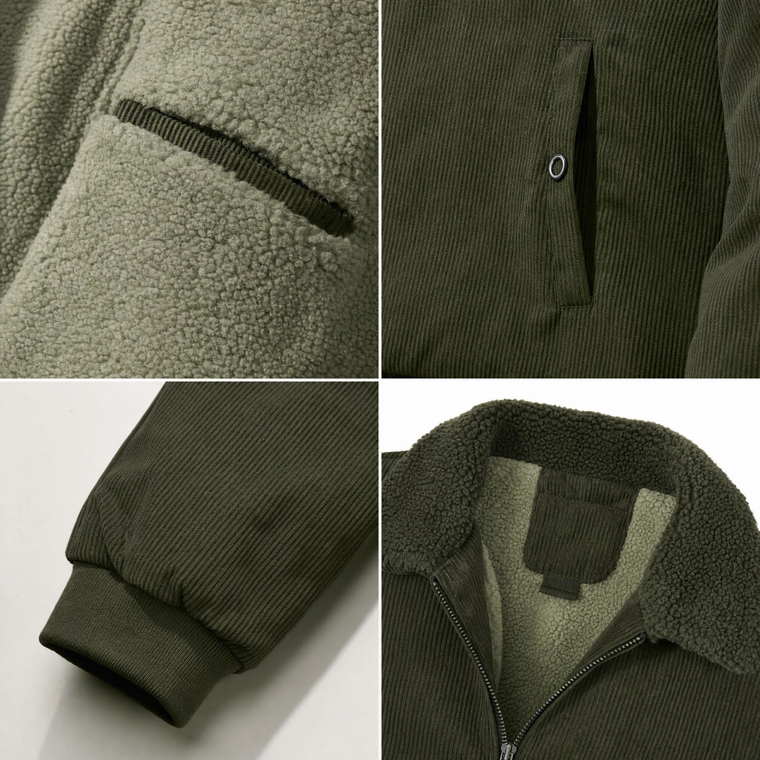 Mercer Corduroy Sherpa Jacket