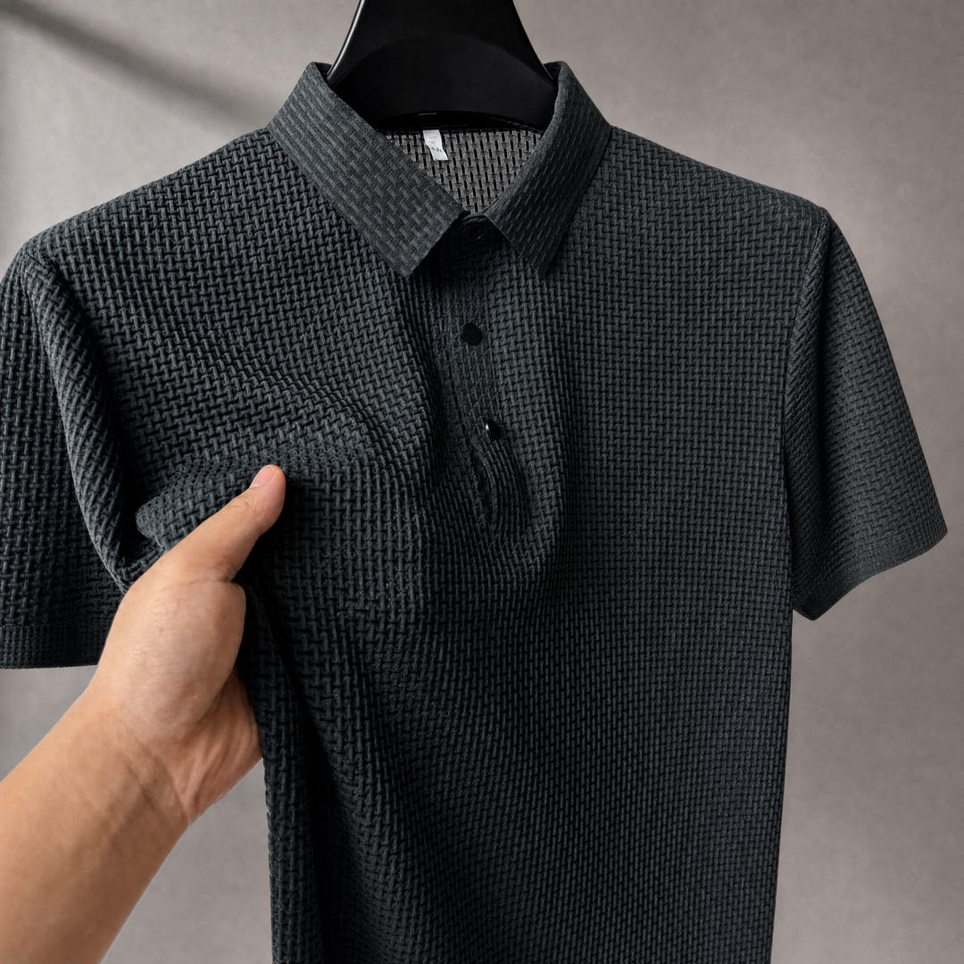 Lassiter Textured Weave Polo