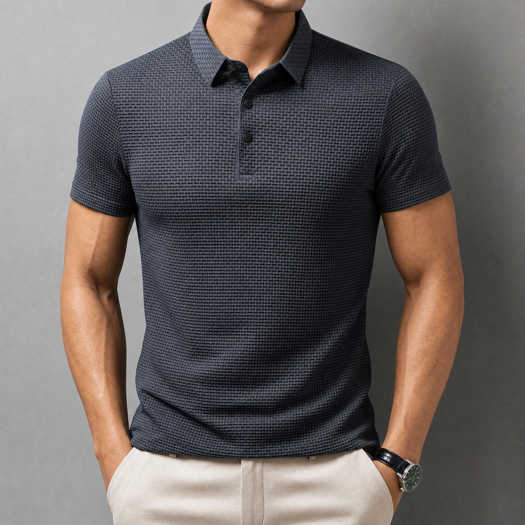 Lassiter Textured Weave Polo