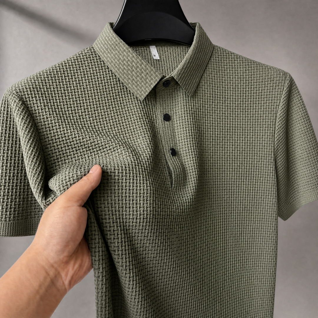Lassiter Textured Weave Polo