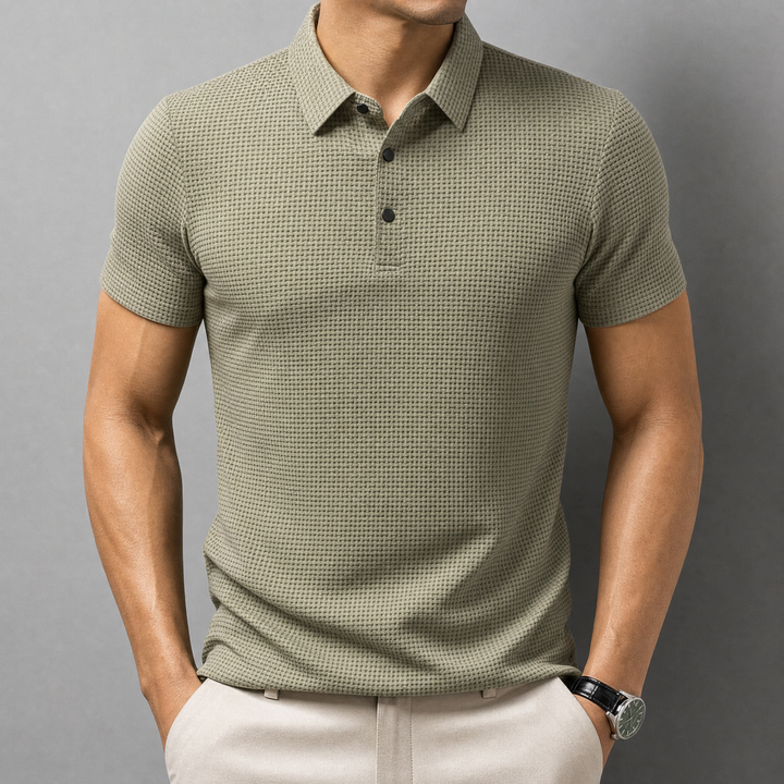 Lassiter Textured Weave Polo