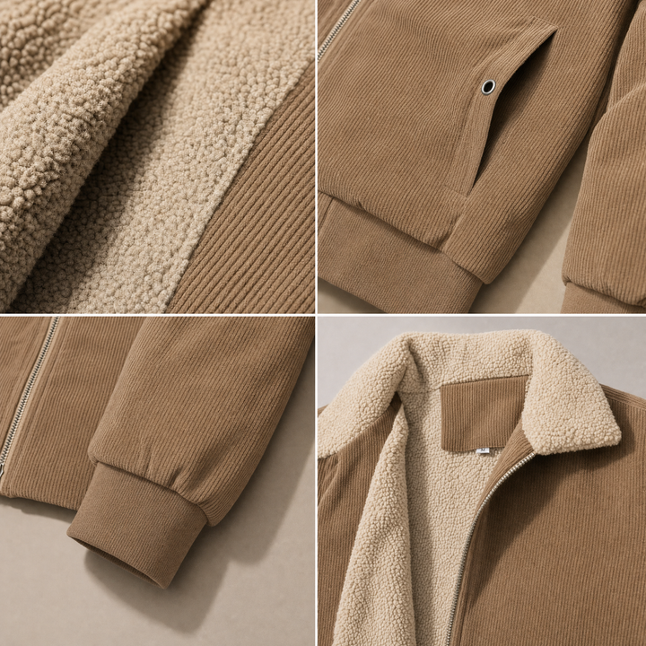Mercer Corduroy Sherpa Jacket