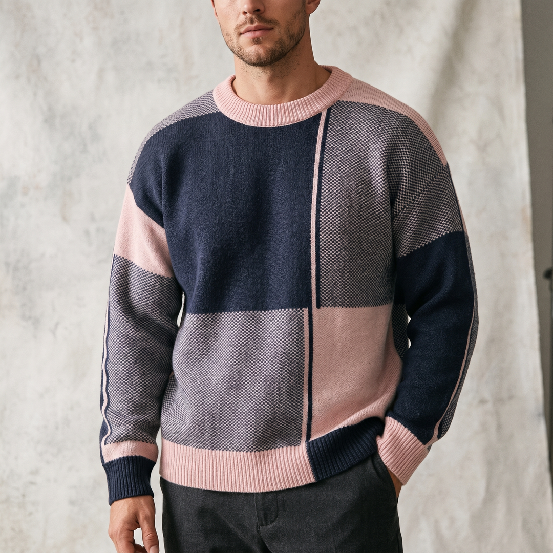 Brixton Block Knit Sweater
