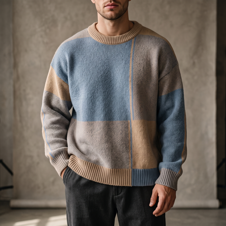 Brixton Block Knit Sweater