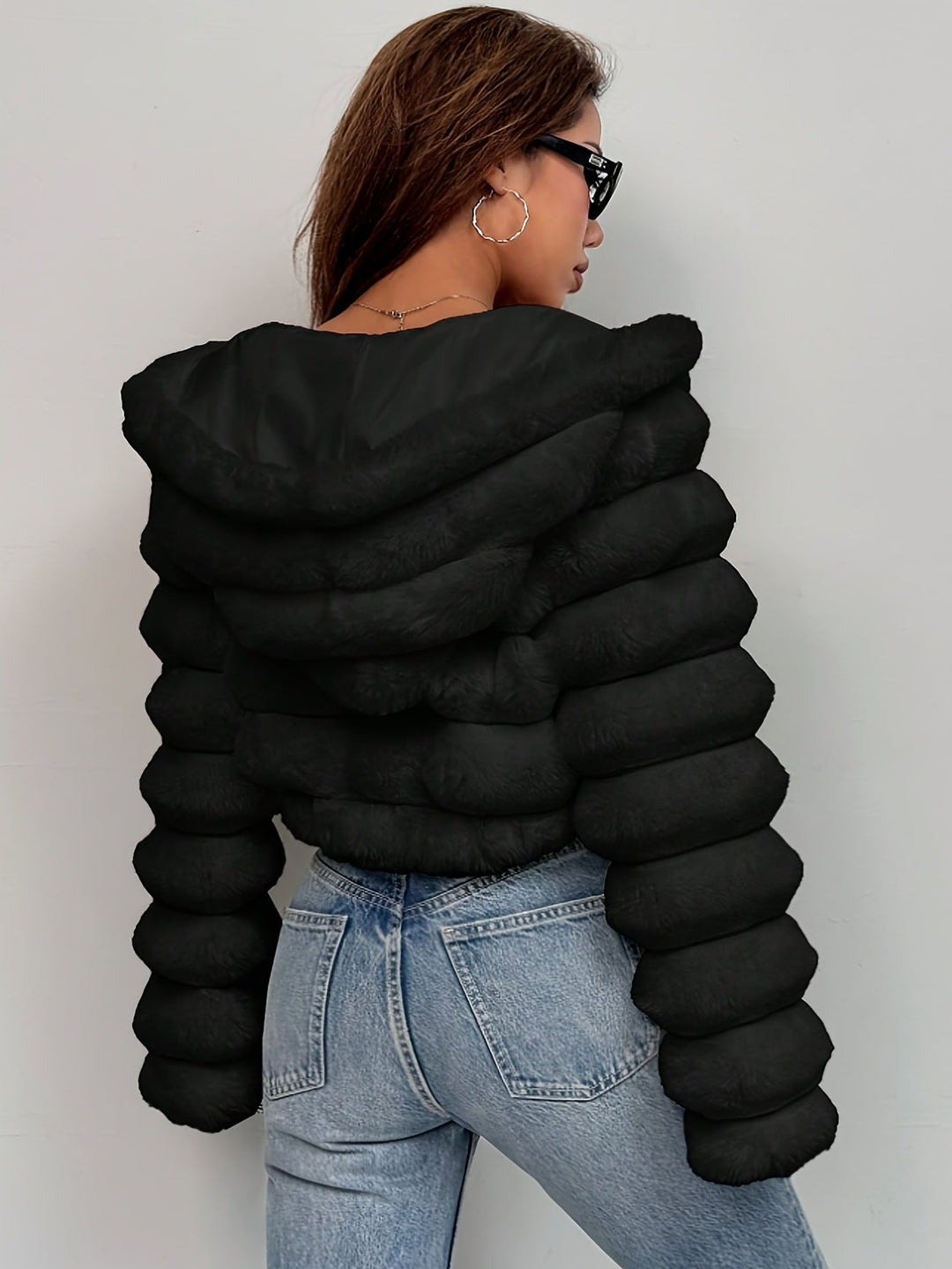 Luxurious Serene Faux Fur Coat