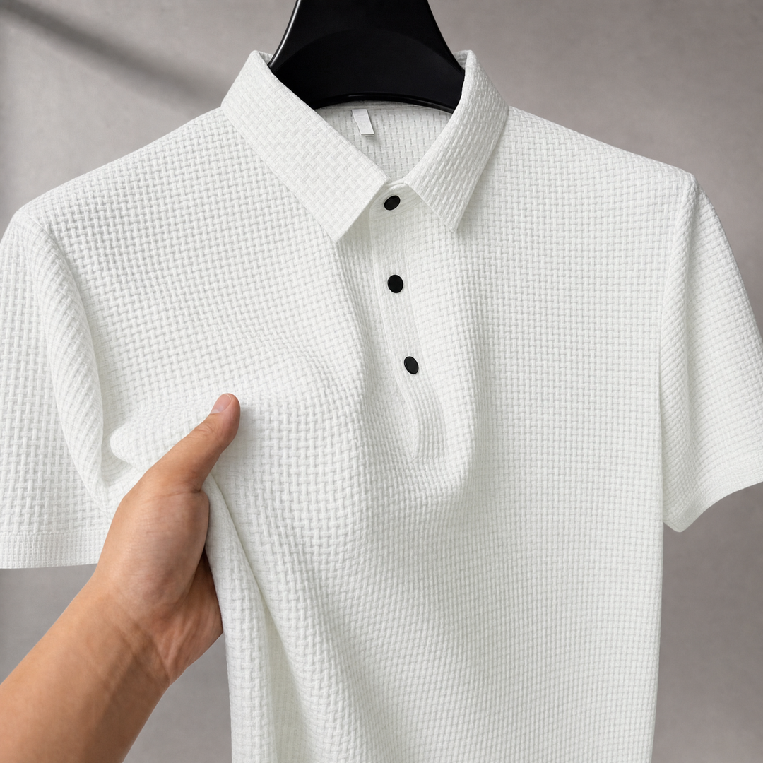 Lassiter Textured Weave Polo
