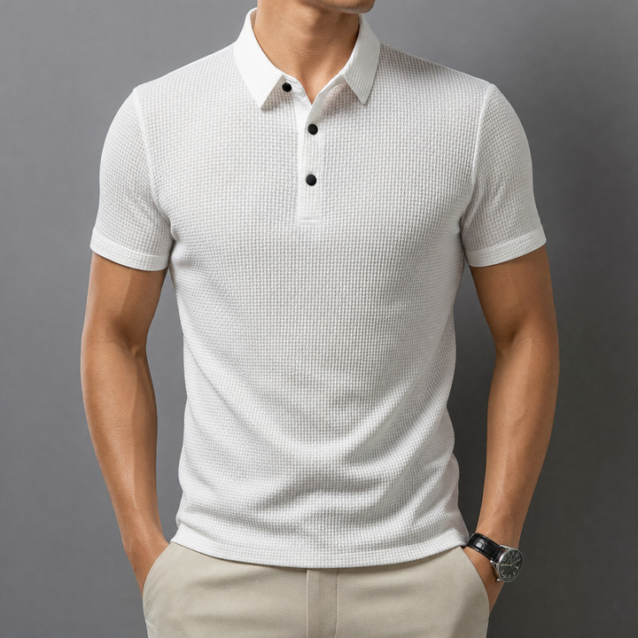 Lassiter Textured Weave Polo